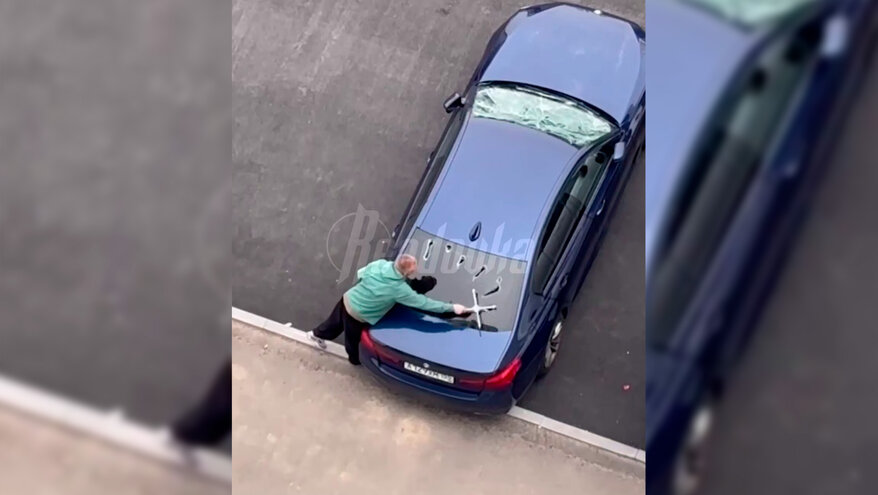 Парень разбил 6 иномарок баллонным ключом на автостоянке в Петербурге