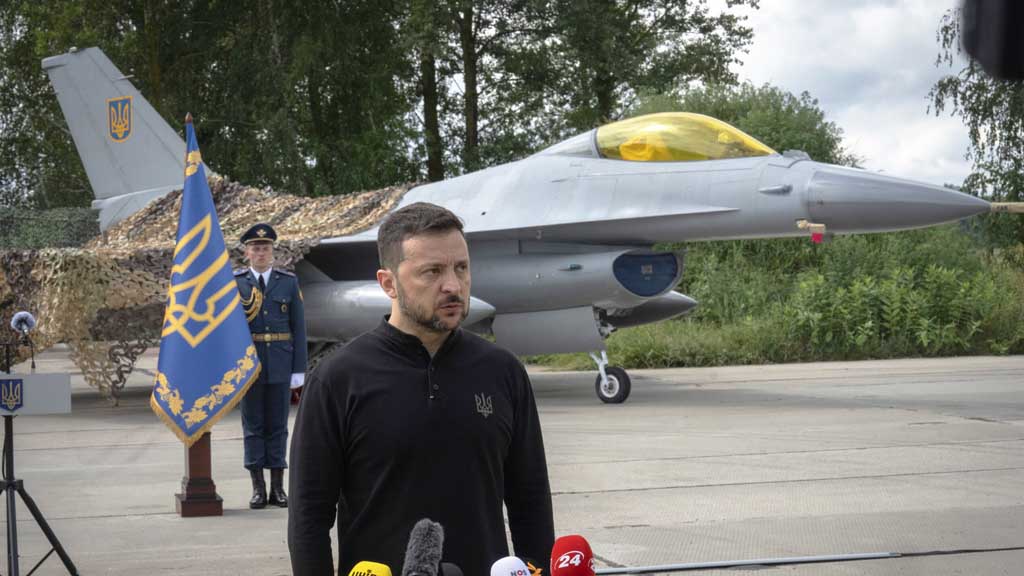 Воздушные силы Украины потеряли третий истребитель F-16