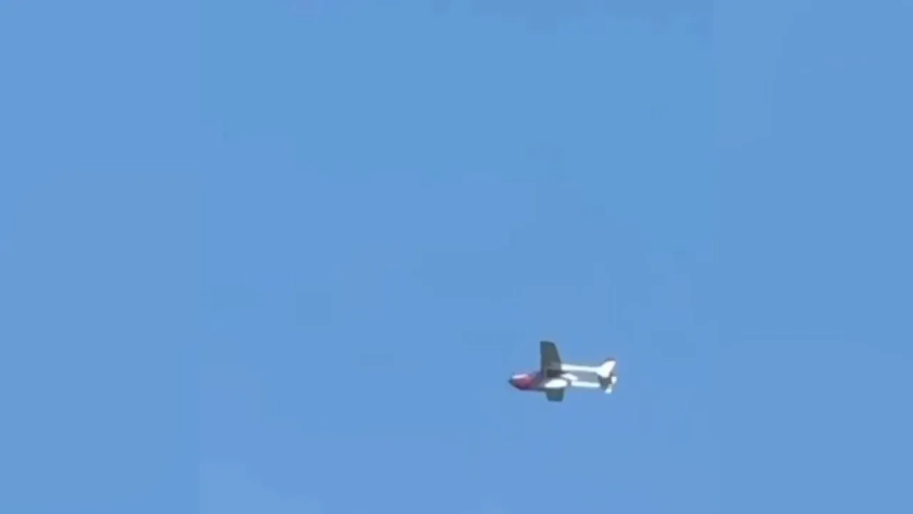 Life.ru публикует видео последних минут полёта самолёта, который упал на жилой дом в Казани
