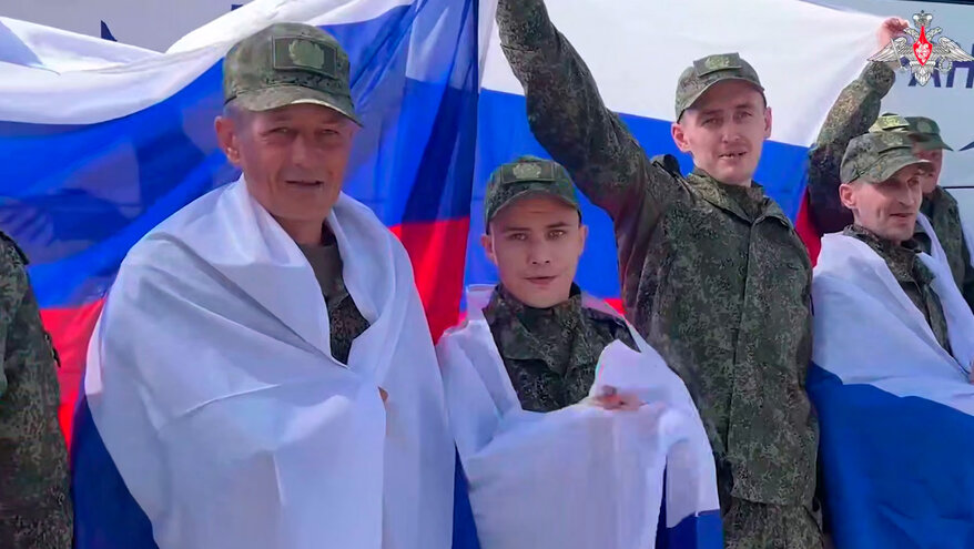 Россия и Украина провели обмен военнопленными по формуле «84 на 84»