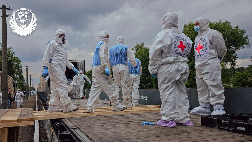 Россия передала очередную партию тел украинских солдат