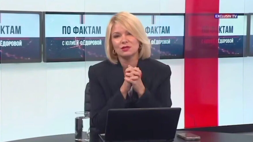 В Молдавии телеведущая закрыла передачу на русском из-за цензуры