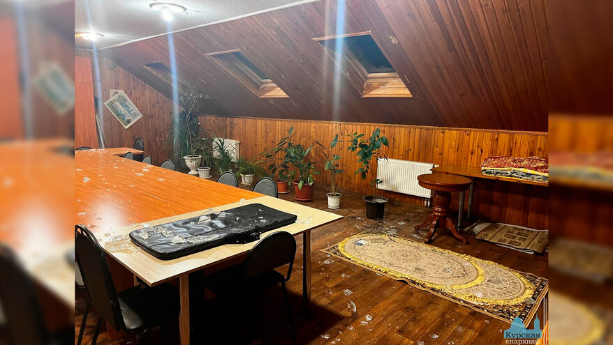 При атаке украинских дронов пострадал храм в Курске