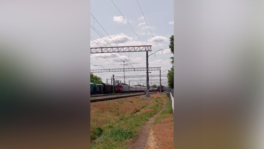 В Воронежской области несколько поездов остановлены из-за повреждения полотна