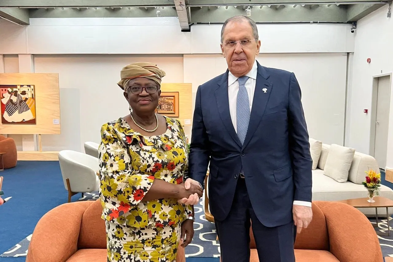 В МИД РФ сообщили о переговорах Лаврова с гендиректором ВТО