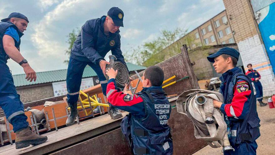 ВСКС усилил борьбу с лесными пожарами в Забайкалье