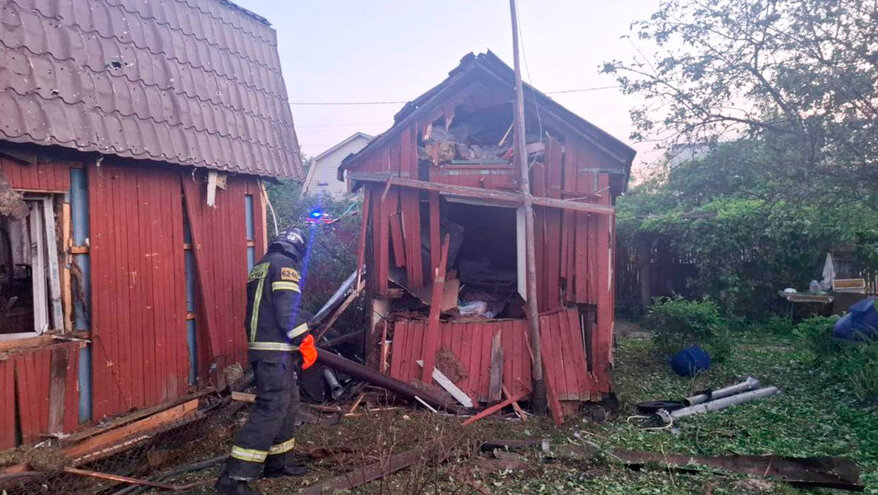 При атаке ВСУ на Подмосковье ранило 2 мирных жителей