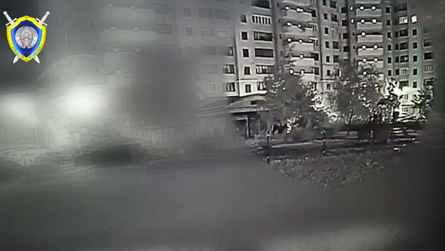 Сбитый в Минске дрон оказался начинен тротилом и поражающими элементами