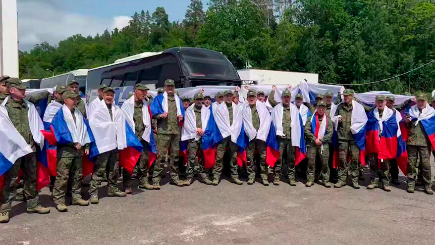 Минобороны РФ отчиталось о возвращении еще одной группы российских бойцов