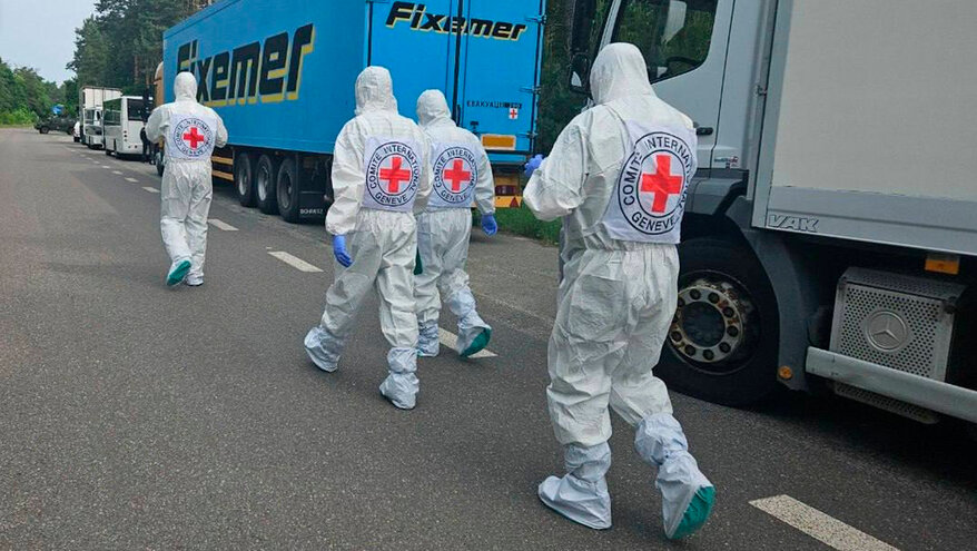 Киев все-таки забрал первую партию тел солдат ВСУ в рамках обмена