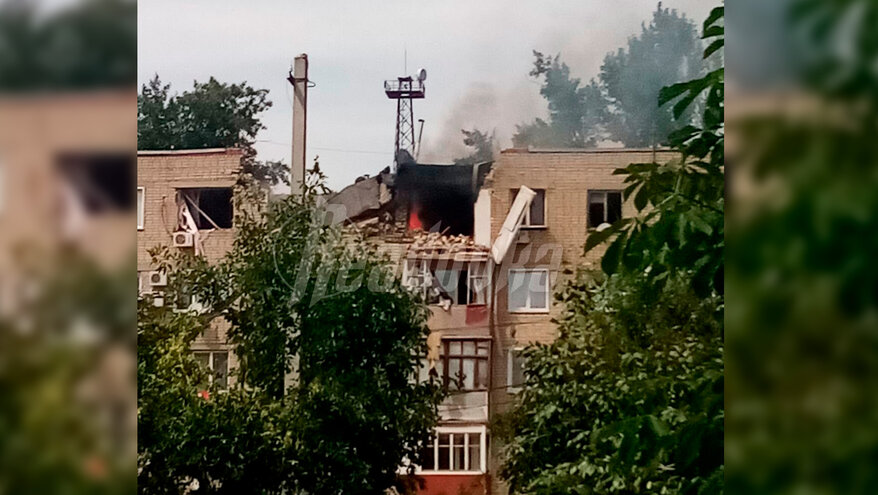 В саратовской пятиэтажке взорвался газ