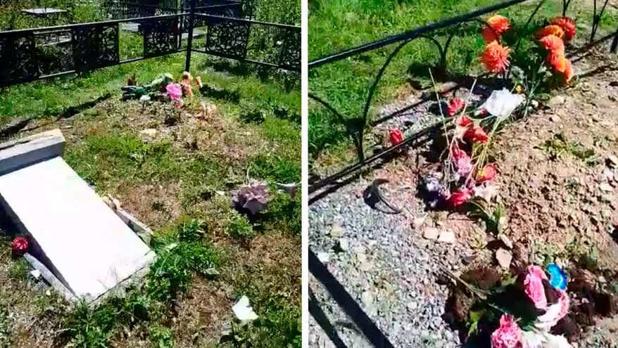 Группа подростков разгромила могилы на кладбище в Челябинской области