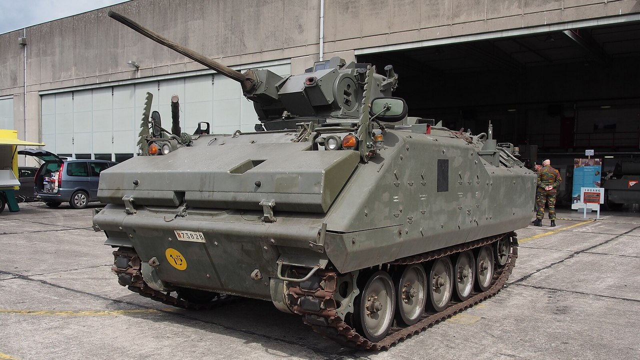 Бельгийская БМП AIFV-B-C25 уничтожена в приграничье