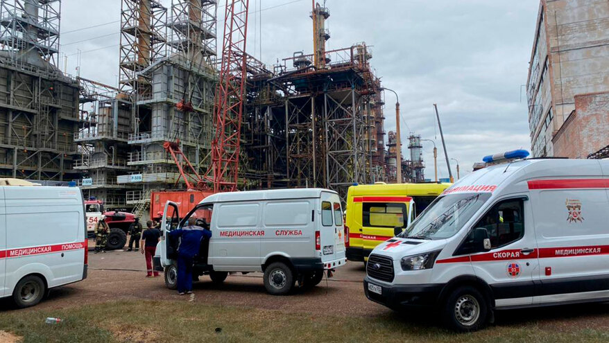 СК возбудил уголовное дело после взрыва на заводе в Стерлитамаке