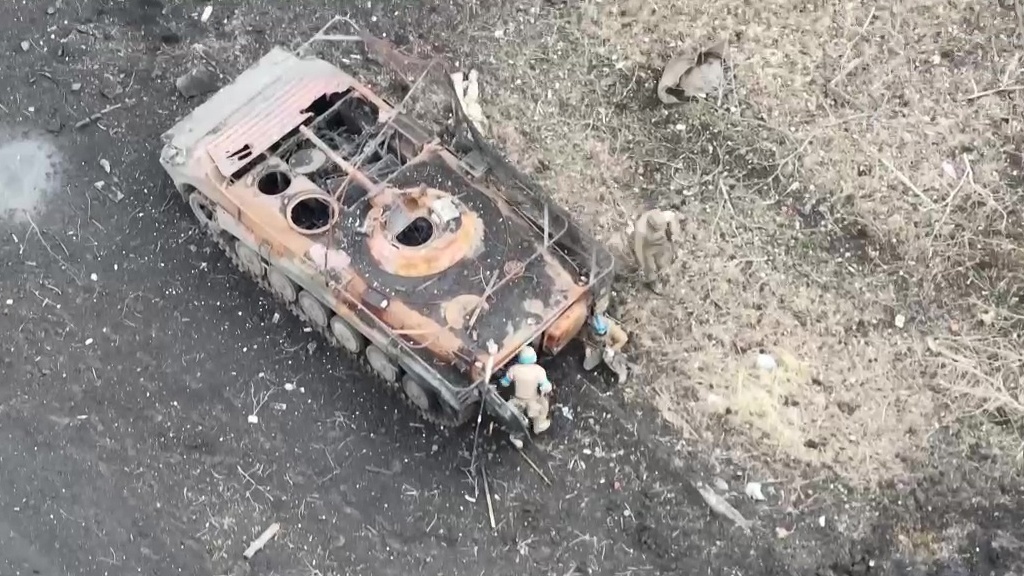 Украинские военные потеряли свыше тысячи советских БМП