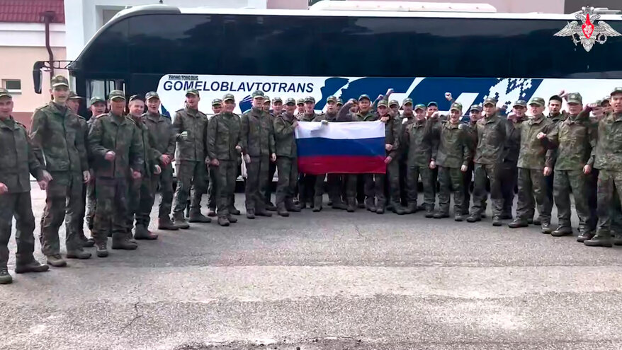 Из украинского плена вернулась вторая группа российских бойцов