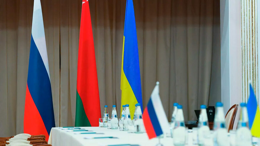 Стало известно время начала третьего раунда переговоров РФ и Украины