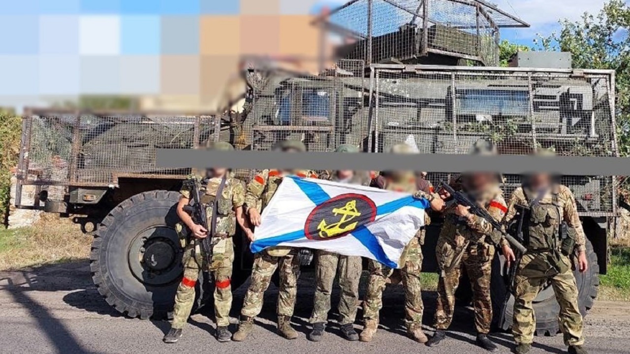 Российские военные захватили бронеавтомобиль Cougar H