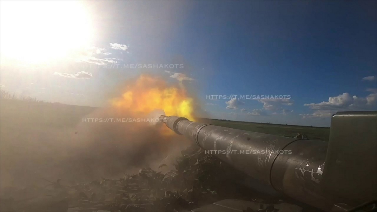 Танковая атака от первого лица попала на видео