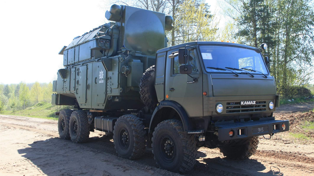 ЗРК Тор-М2КМ на шасси КамАЗ в Крыму