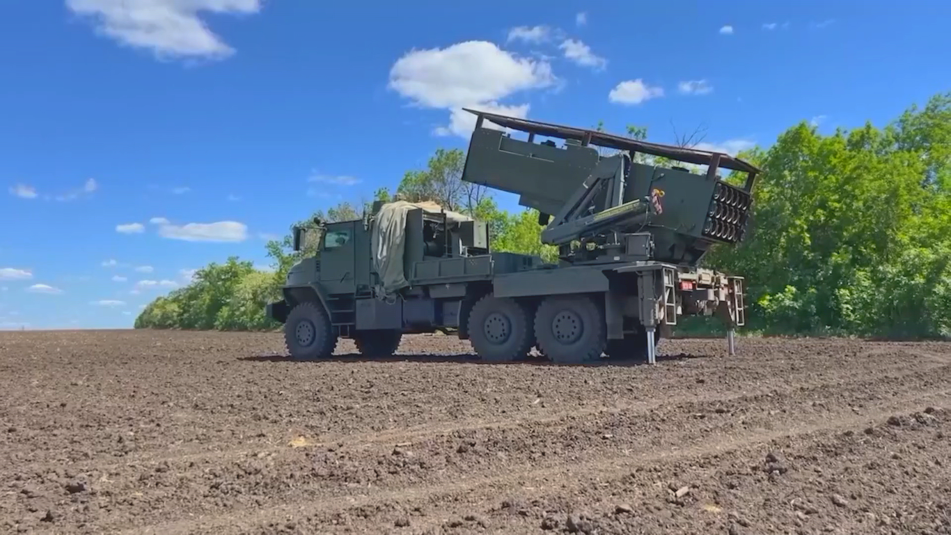 ТОС-2 выжигает позиции ВСУ в районе Угледара